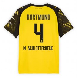 Borussia Dortmund Nico Schlotterbeck #4 Thuis tenue 2025-26 Korte Mouw
